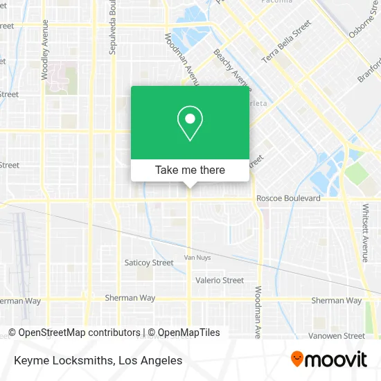 Keyme Locksmiths map