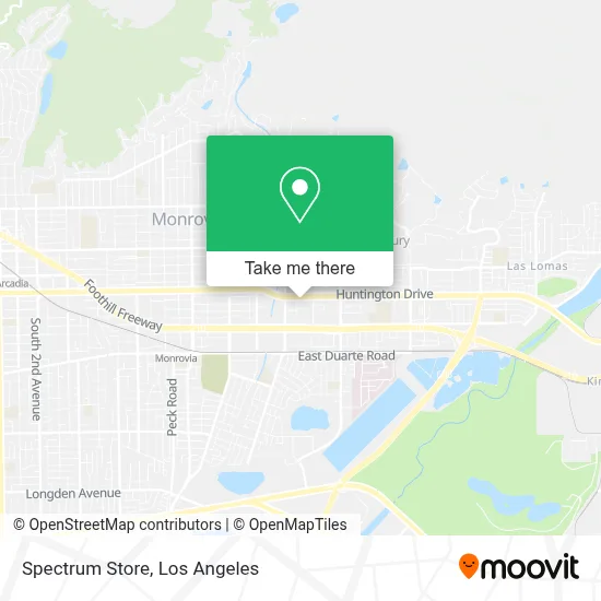 Spectrum Store map