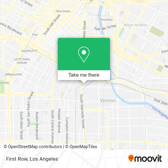First Row map