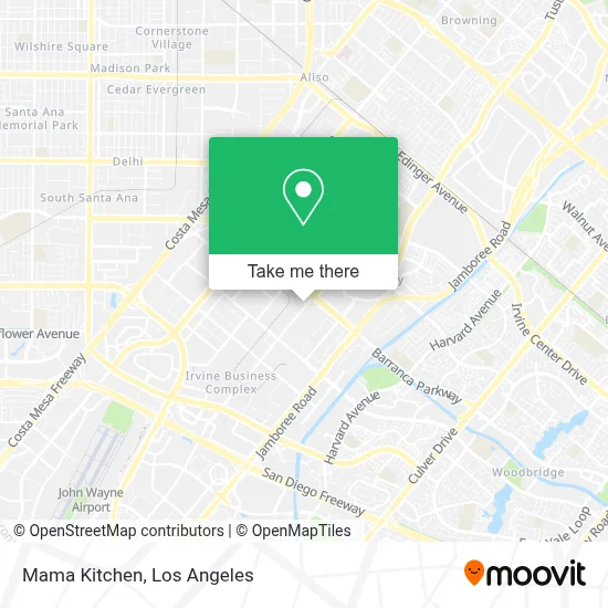 Mama Kitchen map