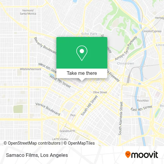 Samaco Films map