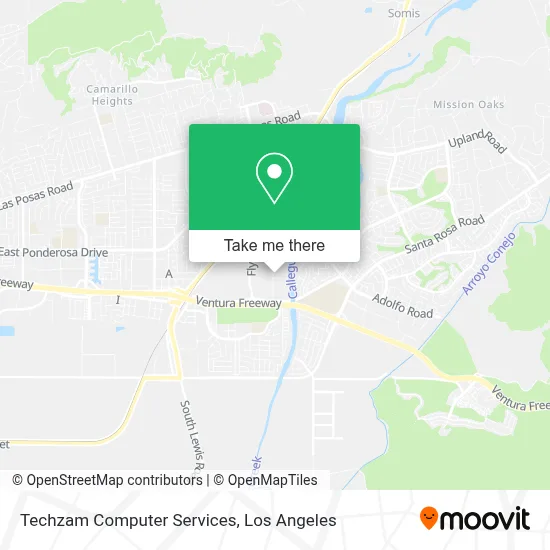 Techzam Computer Services map