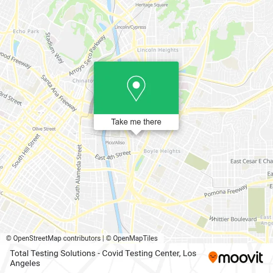 Total Testing Solutions - Covid Testing Center map