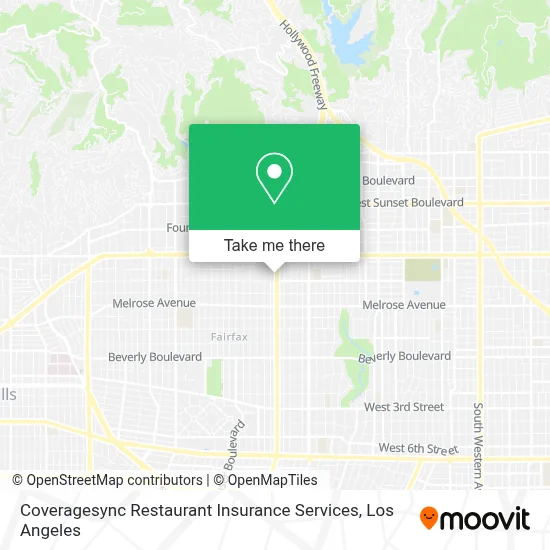 Coveragesync Restaurant Insurance Services map