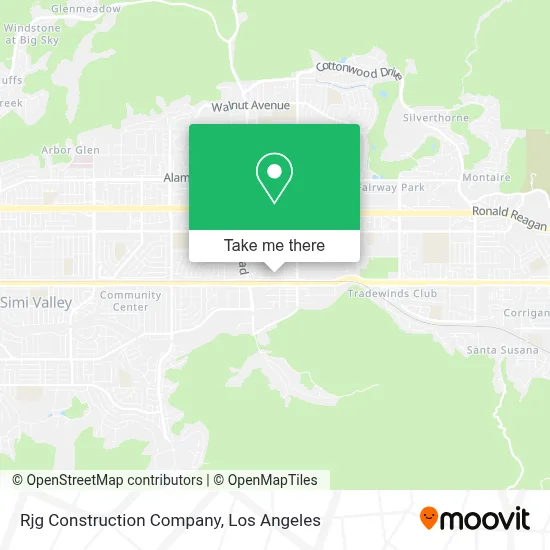 Rjg Construction Company map