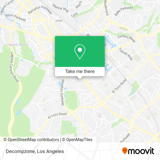 Decompzone map
