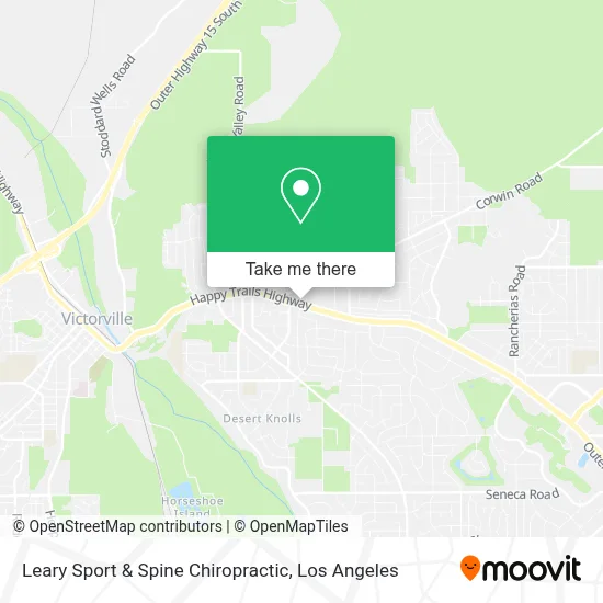 Leary Sport & Spine Chiropractic map