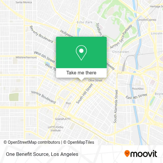 One Benefit Source map