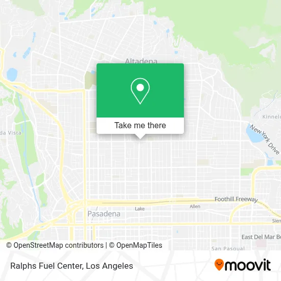 Ralphs Fuel Center map
