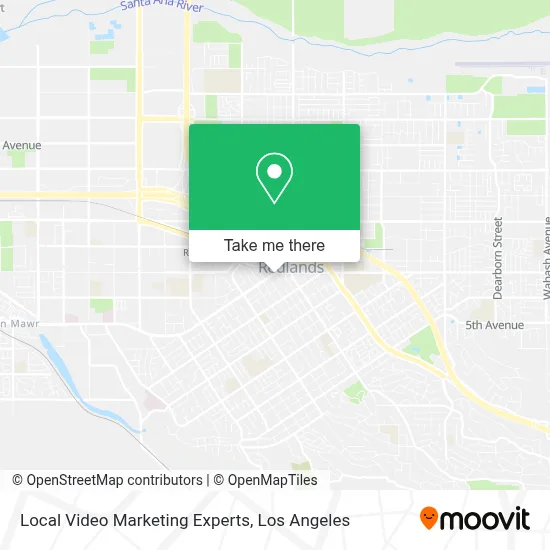 Local Video Marketing Experts map