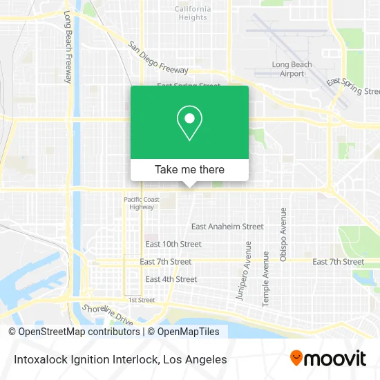 Intoxalock Ignition Interlock map