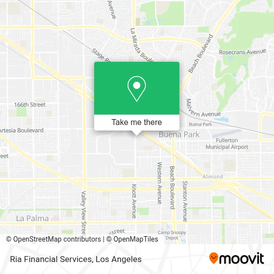 Ria Financial Services map