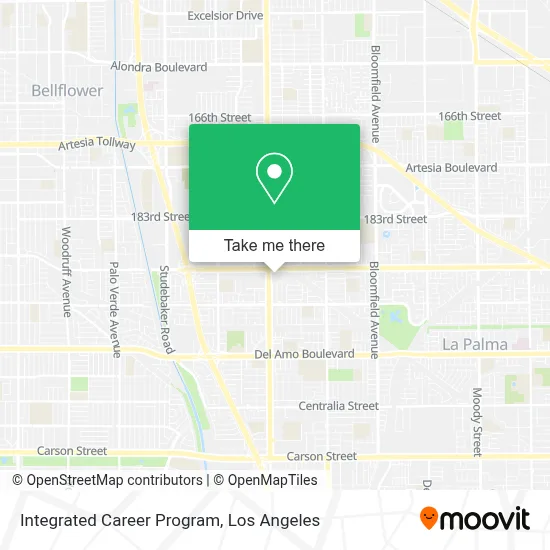 Integrated Career Program map