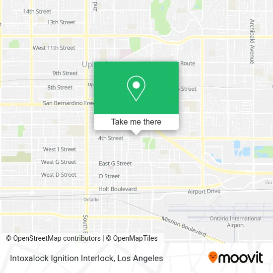 Intoxalock Ignition Interlock map