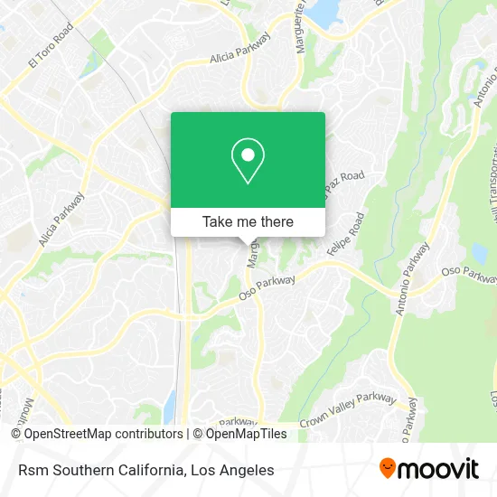 Rsm Southern California map