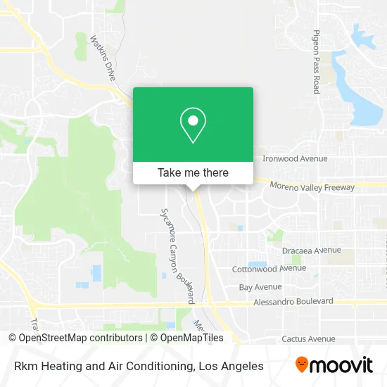Rkm Heating and Air Conditioning map