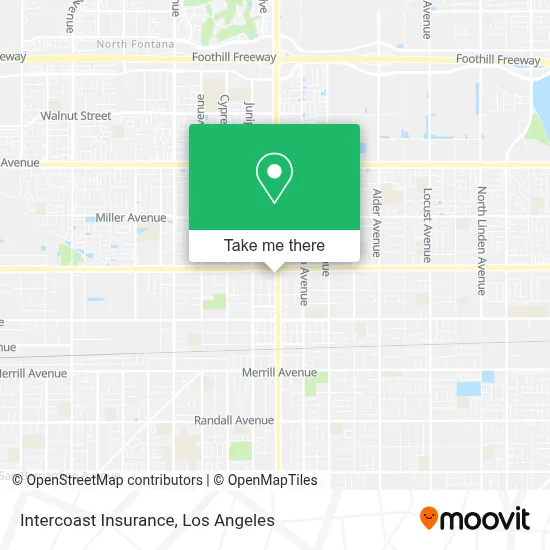 Intercoast Insurance map