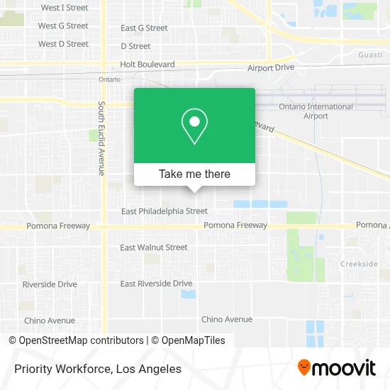 Priority Workforce map
