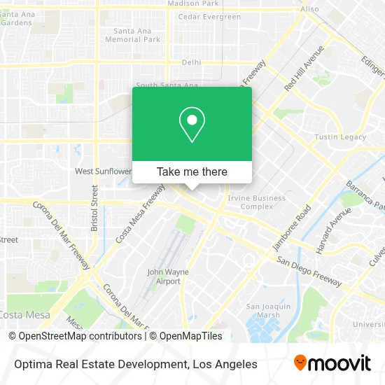 Optima Real Estate Development map