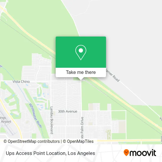 Ups Access Point Location map