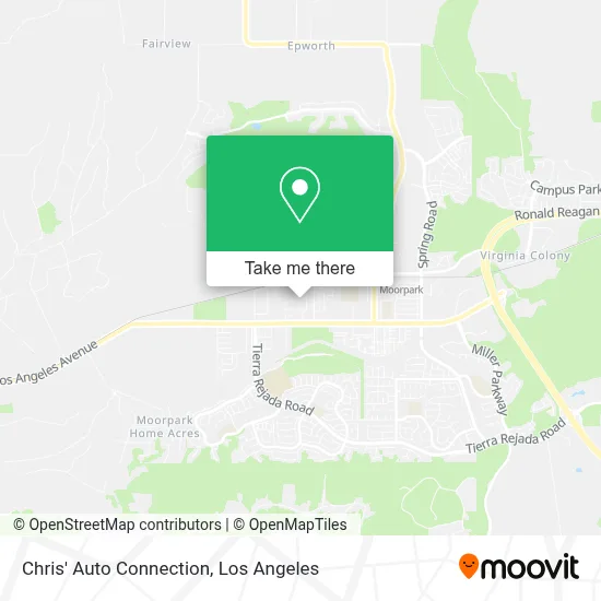 Chris' Auto Connection map