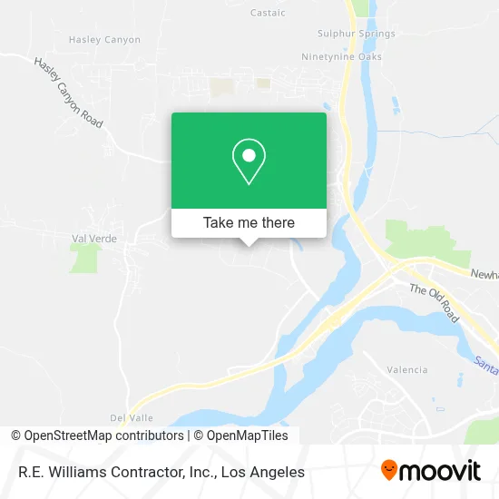R.E. Williams Contractor, Inc. map