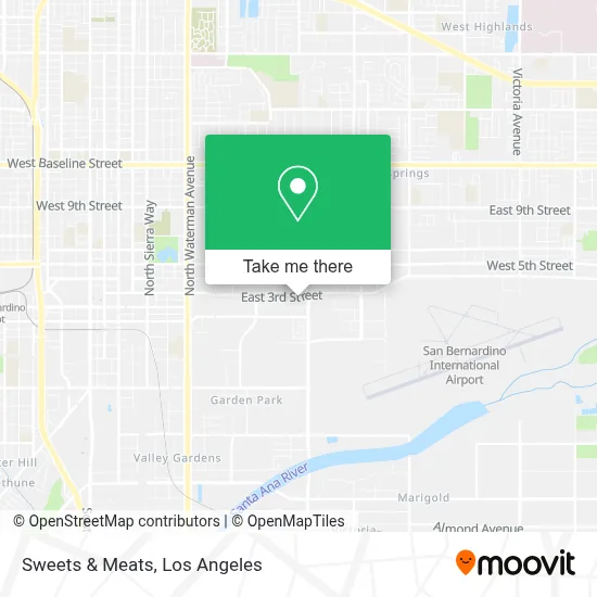 Sweets & Meats map