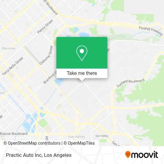 Practic Auto Inc map