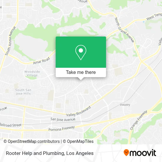 Rooter Help and Plumbing map
