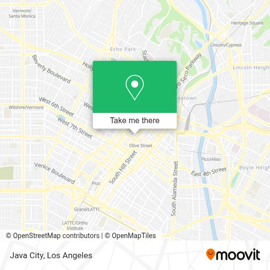 Java City map