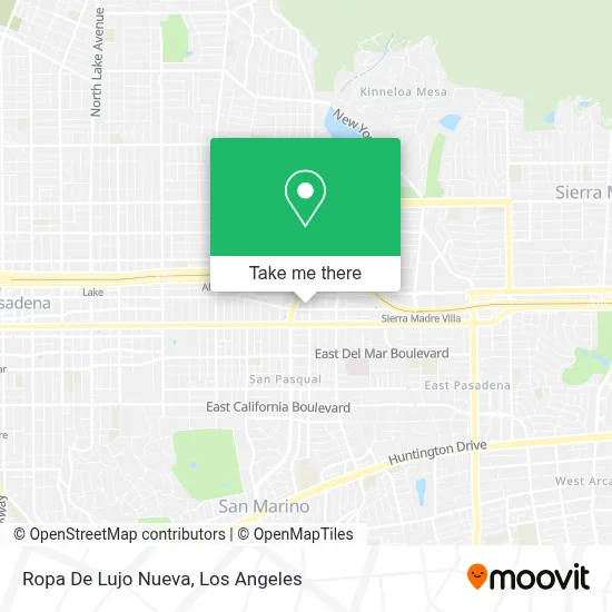 Ropa De Lujo Nueva map