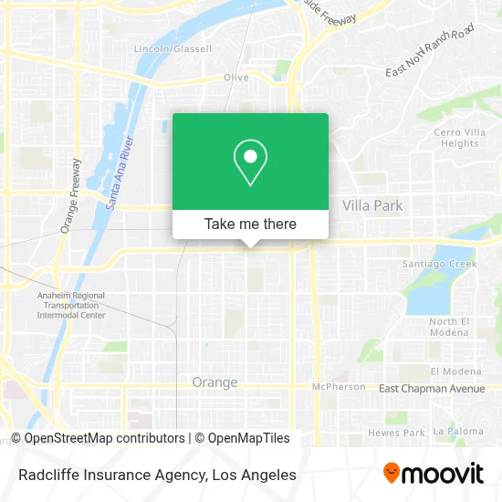 Radcliffe Insurance Agency map