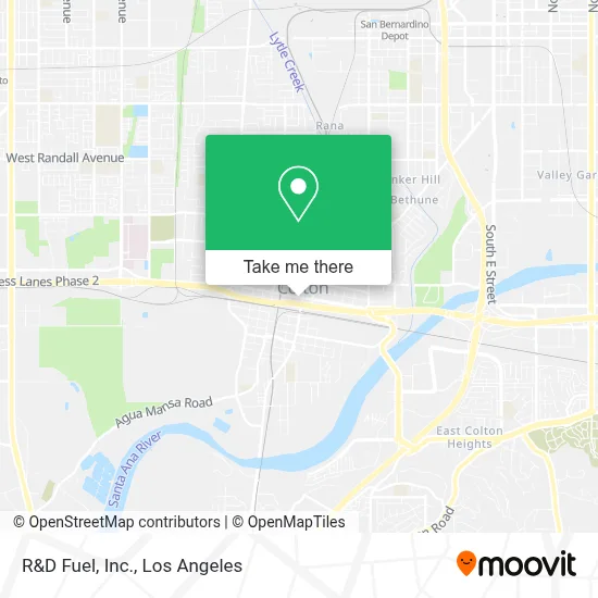 R&D Fuel, Inc. map