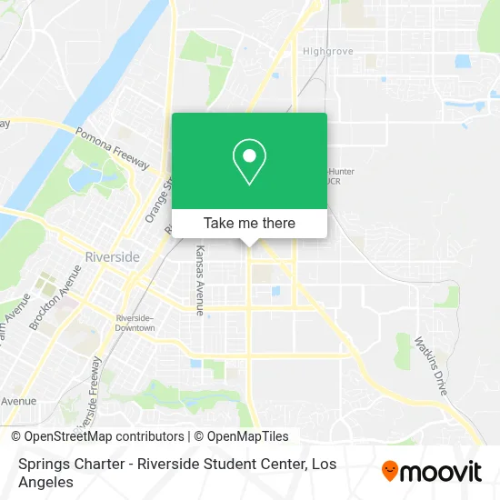 Springs Charter - Riverside Student Center map