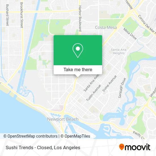 Sushi Trends - Closed map