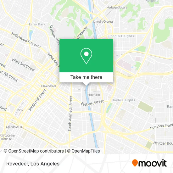 Ravedeer map
