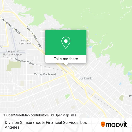 Division 3 Insurance & Financial Services map