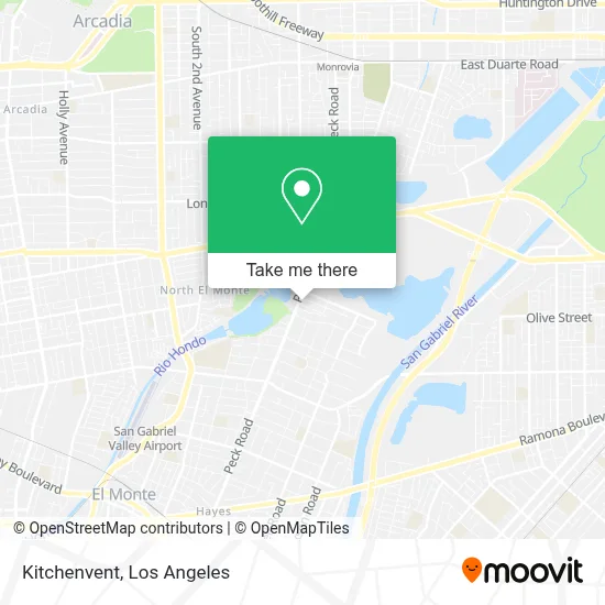 Kitchenvent map