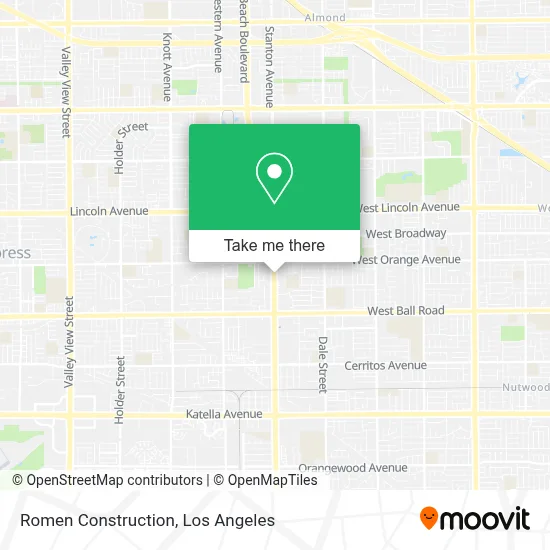 Romen Construction map