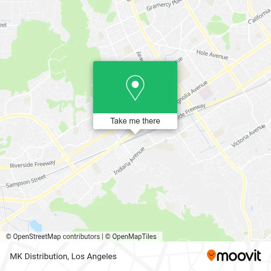 Mk Distribution map