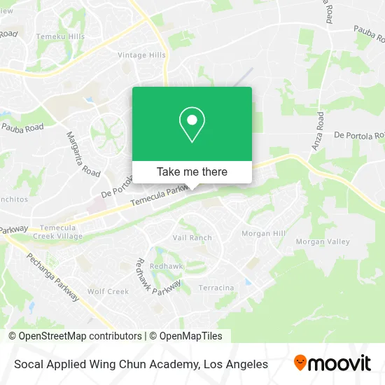 Socal Applied Wing Chun Academy map