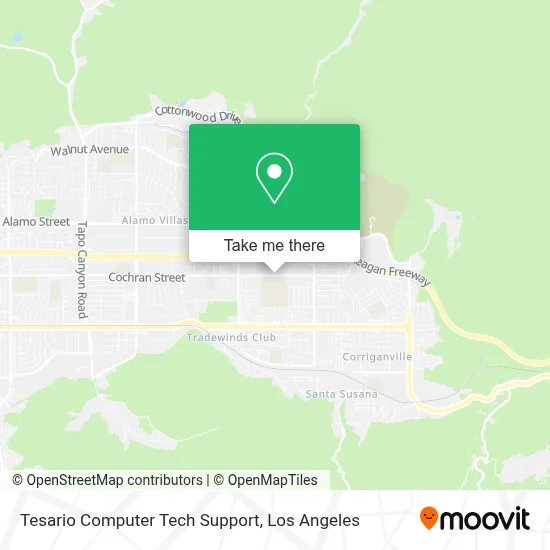 Tesario Computer Tech Support map