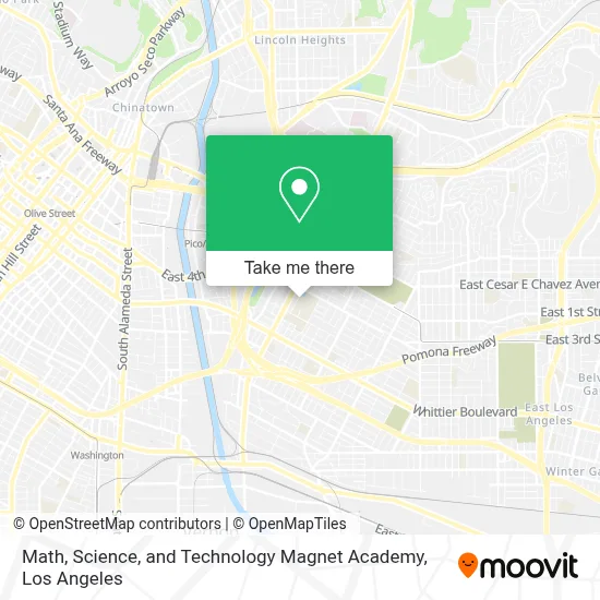 Math, Science, and Technology Magnet Academy map