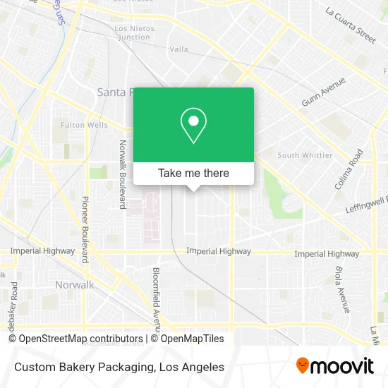 Custom Bakery Packaging map