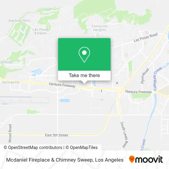 Mcdaniel Fireplace & Chimney Sweep map