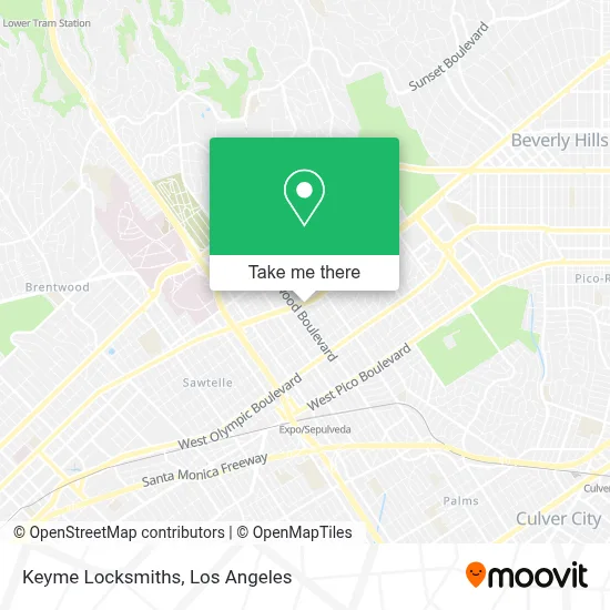 Keyme Locksmiths map
