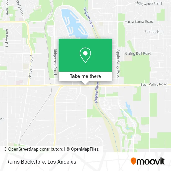 Rams Bookstore map