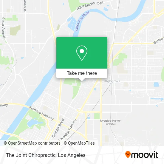 The Joint Chiropractic map