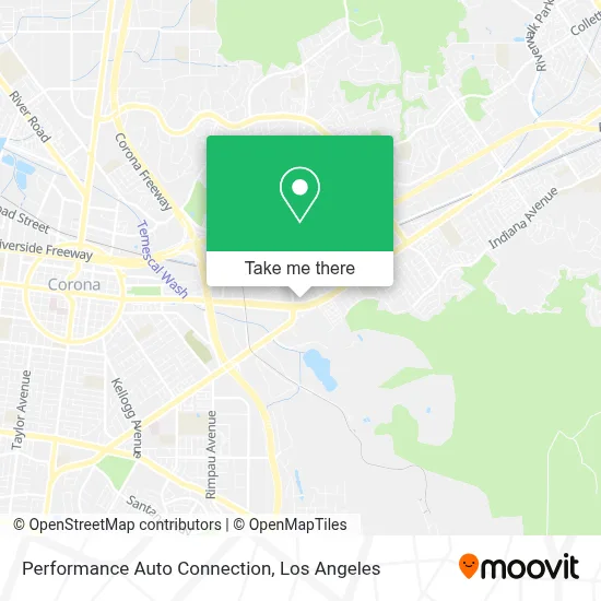 Performance Auto Connection map