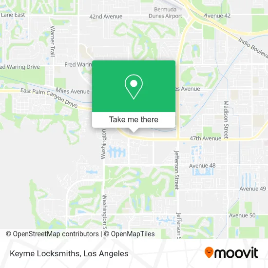 Keyme Locksmiths map